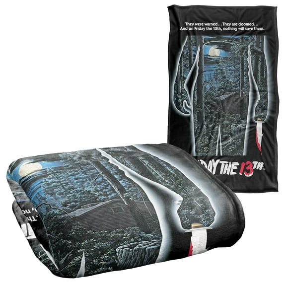 Friday The 13th Blanket, 36"x58", Poster, Silky Touch Super Soft Throw Blanket