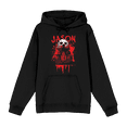 thumbnail image 1 of Friday The 13th Blood Splatter Jason Mask Long Sleeve Adult Hooded Sweatshirt-XXL, 1 of 3