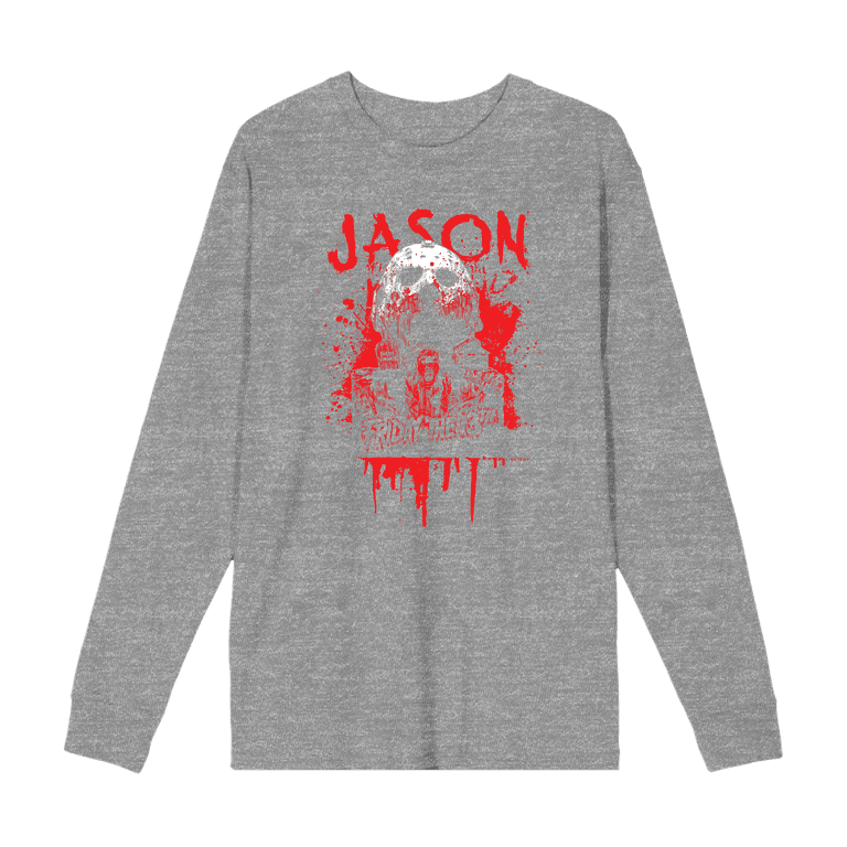 Friday The 13th Jason Mask Unisex T-Shirt Adult Friday The 13th Jason Mask Unisex T-Shirt Adult