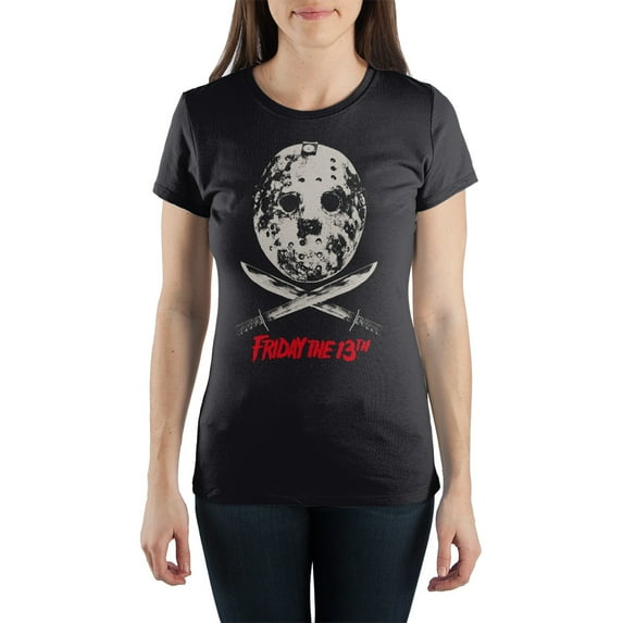 Friday The 13th Crew Neck Short-Sleeve Women's T-Shirt-Medium