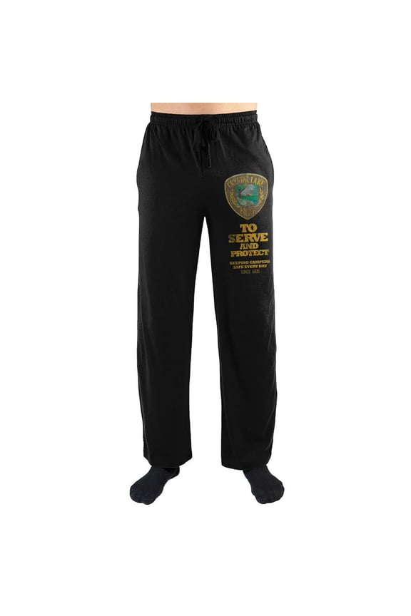 Friday The 13th 'Crystal Lake Police' Sleep Pajama Pants-XX-Large