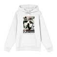 thumbnail image 1 of Friday the 13th Broken Mirror and Bloody Mask Adult White Long Sleeve Hoodie-Medium, 1 of 3