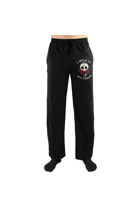 Friday The 13th 'I Wish It Was Friday' Sleep Pajama Pants-Medium