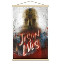 Friday The 13th - Jason Lives Wall Poster with Magnetic Frame, 22.375" x 34"