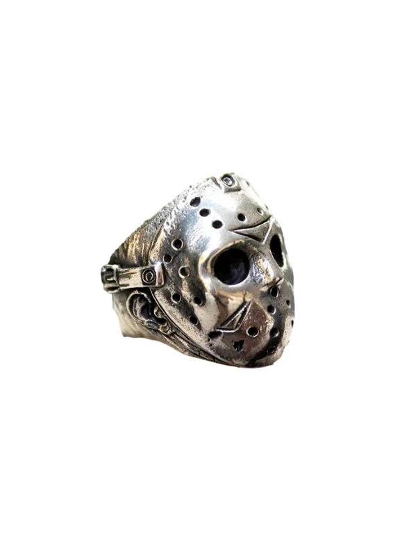 Friday The 13th Jason Mask Horror Ring Size 9