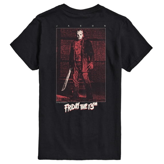 Friday The 13th - Jason Red - Men's Short Sleeve Graphic T-Shirt