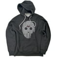 thumbnail image 1 of Friday The 13th Jason's Mask Official Premium Ultrasoft Tri-Blend Hoodie (2X-Large) Charcoal, 1 of 1