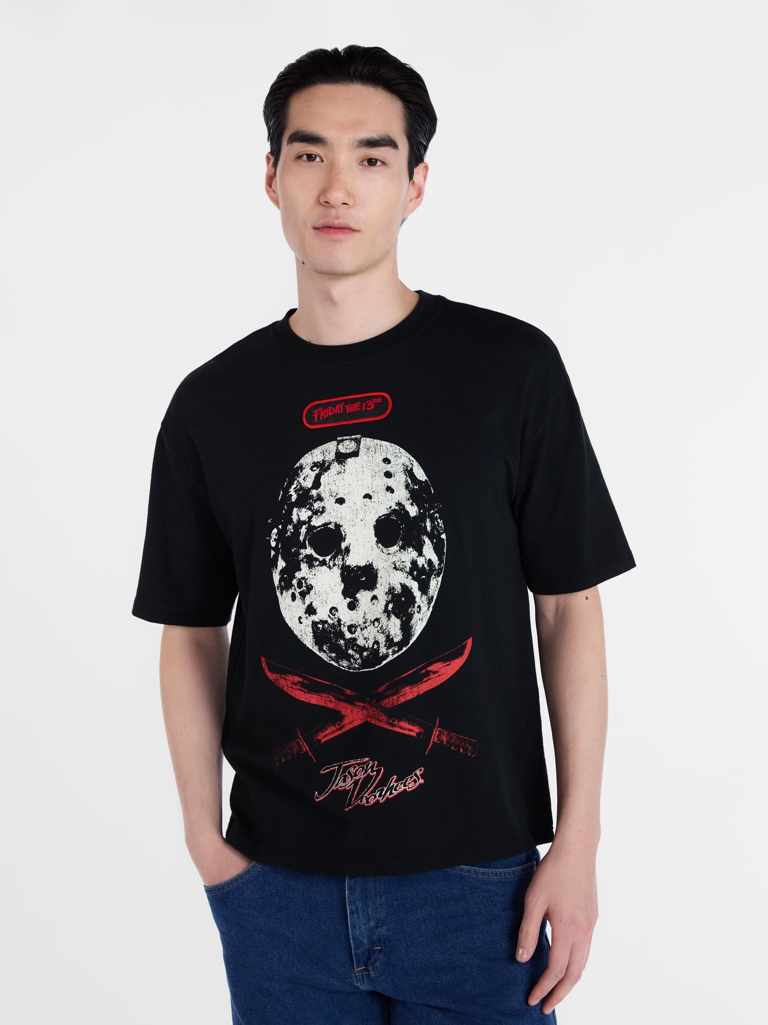 Friday the 13th Men's and Big Men's Graphic Tee, Sizes XS-5XL