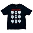 thumbnail image 1 of Friday The 13th Mens Black Jason Vorhees Moods Graphic Tee Halloween T-Shirt 2XL, 1 of 2