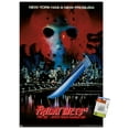 thumbnail image 1 of Friday The 13th Part ViII: Jason Takes Manhattan - One Sheet Wall Poster with Pushpins, 22.375" x 34", 1 of 6
