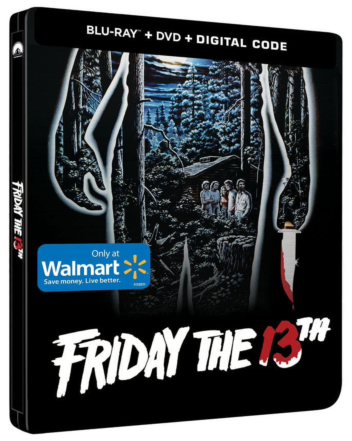 Friday the 13th 1 (Steelbook) (Blu-Ray) (Walmart Exclusive)