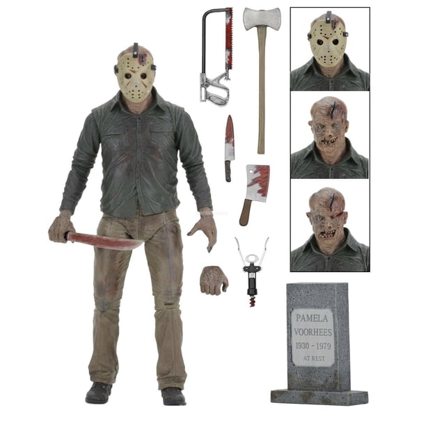 ジェイソン　4/4 NECA, Friday the 13th Action Figure, Ultimate Part 4 Jason, 7 inch