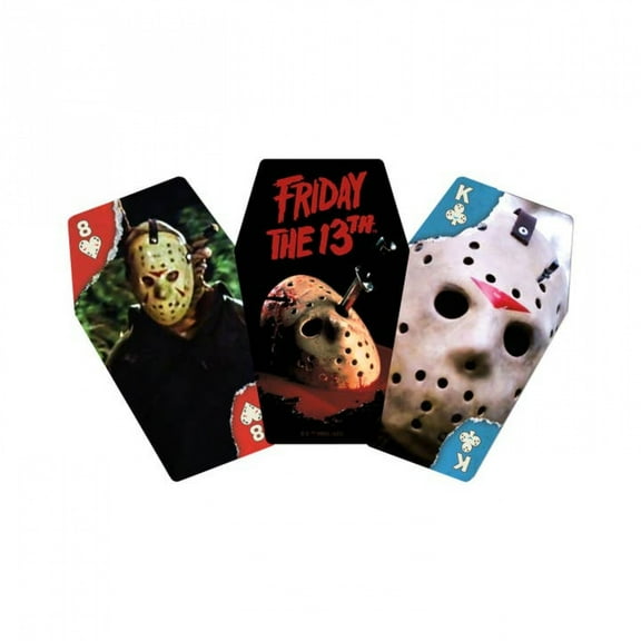 Friday the 13th Premium Coffin Shaped Playing Cards