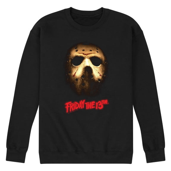 Friday the 13th - Dark Mask Fade  - Men's Crew Neck Fleece Pullover