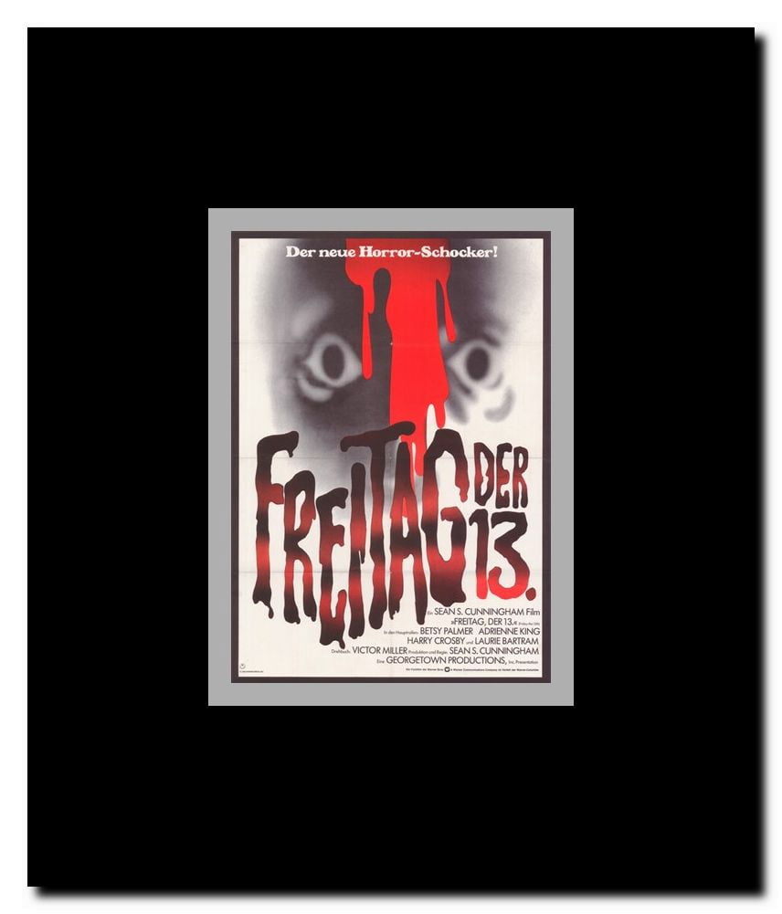 Friday the 13th Framed Movie Poster