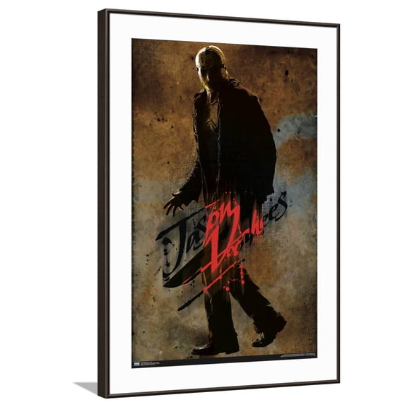 Friday the 13th - Jason Canvas Wall Poster, 22.375" x 34"