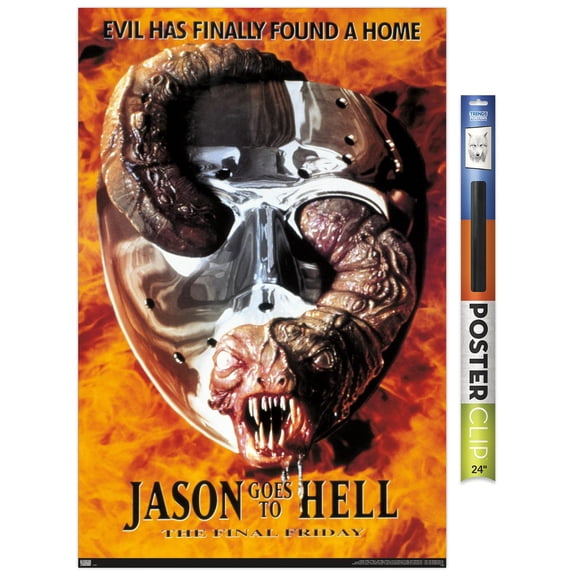 Friday the 13th: Jason Goes to Hell - One Sheet Wall Poster, 22.375" x 34"