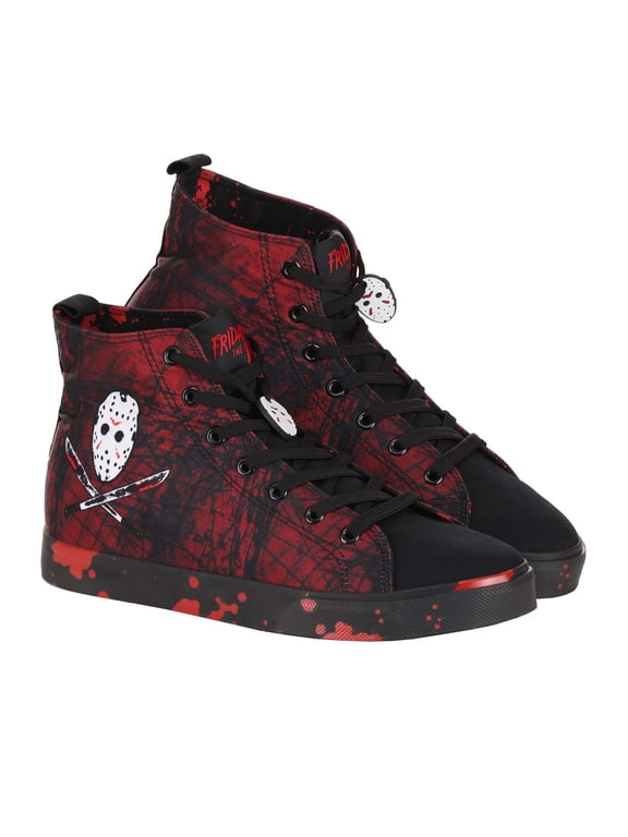 Friday the 13th Jason High Top Adult Sneakers