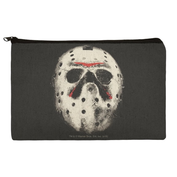 Friday the 13th Jason Mask Pencil Pen Organizer Zipper Pouch Case