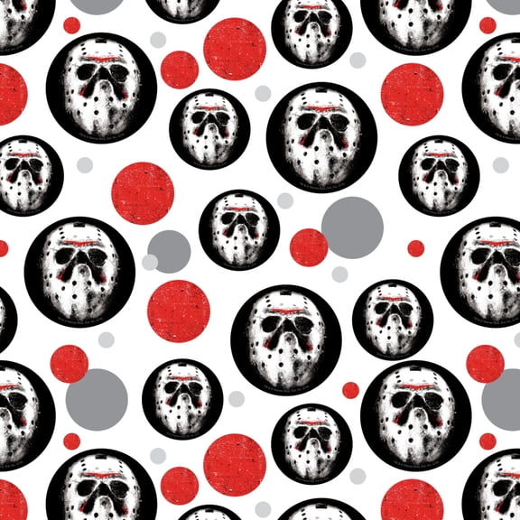 Friday the 13th Jason Mask Premium Gift Wrap Wrapping Paper Roll