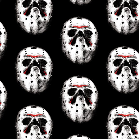 Friday the 13th Jason Mask Premium Roll Gift Wrap Wrapping Paper