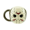 thumbnail image 1 of Friday the 13th Shaped Mug - Officially Licensed Jason Voorhees Mask, Halloween Decor & Gift for Horror Fans 500ml (17 fl oz) - Paladone, 1 of 6