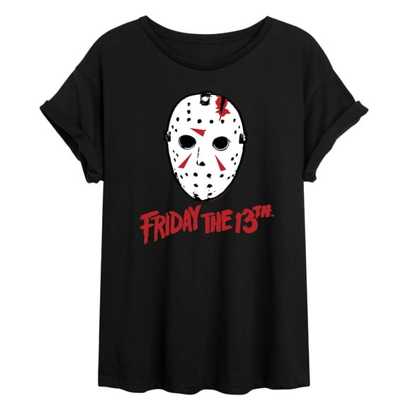 Friday the 13th - Jason Ski Mask - Juniors Ideal Flowy Muscle T-Shirt