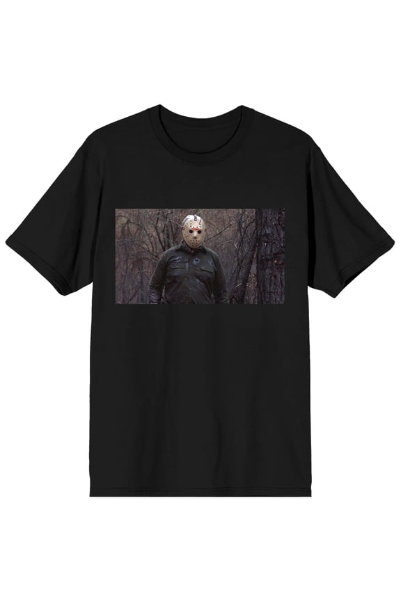 Friday the 13th Jason Voorhees Mens Black Graphic Tee - M