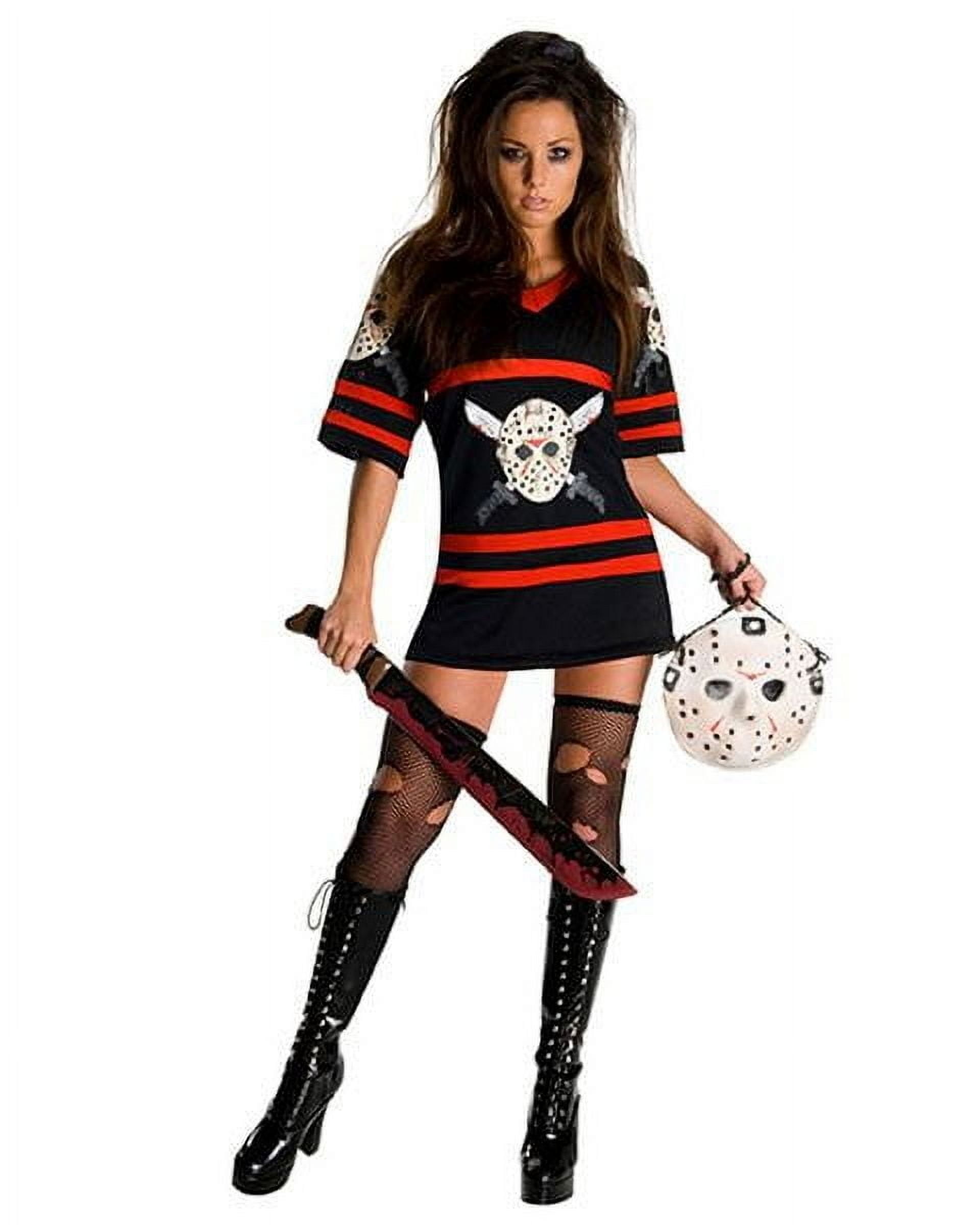 Friday the 13th Jason Voorhees Costume for Adults by Rubies, Women's Large