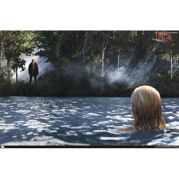Friday the 13th - Landscape Wall Poster, 14.725" x 22.375"
