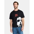 thumbnail image 1 of Friday the 13th Men's and Big Men's Cropped Graphic Tee, Sizes XS-3XL, 1 of 5