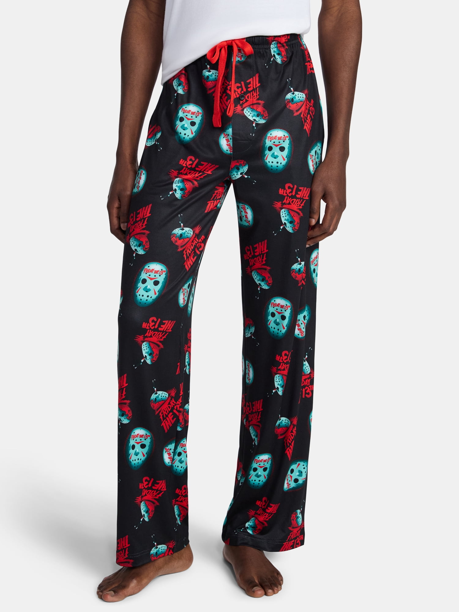 Friday the 13th Men's Graphic Print Sleep Pants, Sizes S-2XL
