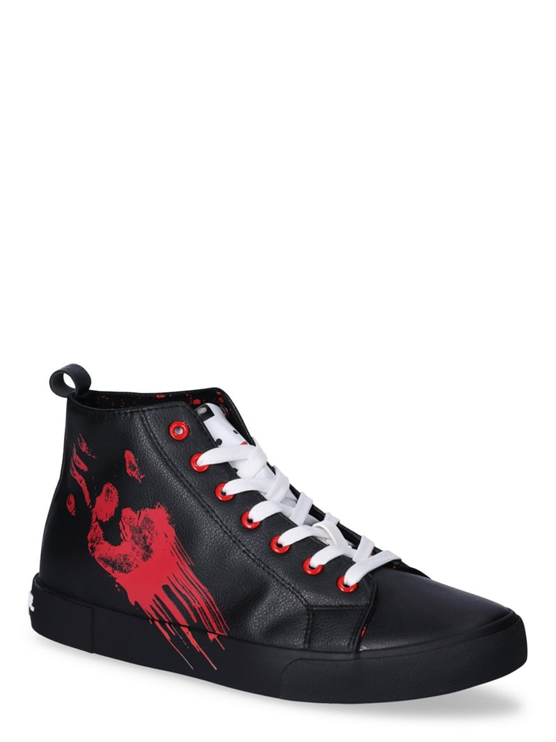 先生! 1〜5 Ground Up Friday the 13th Men's High-Top Halloween Sneakers