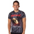 thumbnail image 1 of Friday the 13th Men's The Final Chapter Tie-Dye Graphic Print Adult Horror T-Shirt, 1 of 7