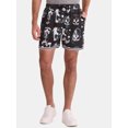 thumbnail image 1 of Friday the 13th Men's and Big Men's Jason Voorhees Graphic Mesh Shorts, Sizes XS-3XL, 1 of 3