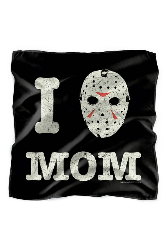 Friday the 13th Mommas Boy Bandana (21 in x 21 in)