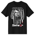 thumbnail image 1 of Friday the 13th Movie Poster Men's Black Tee - L, 1 of 4