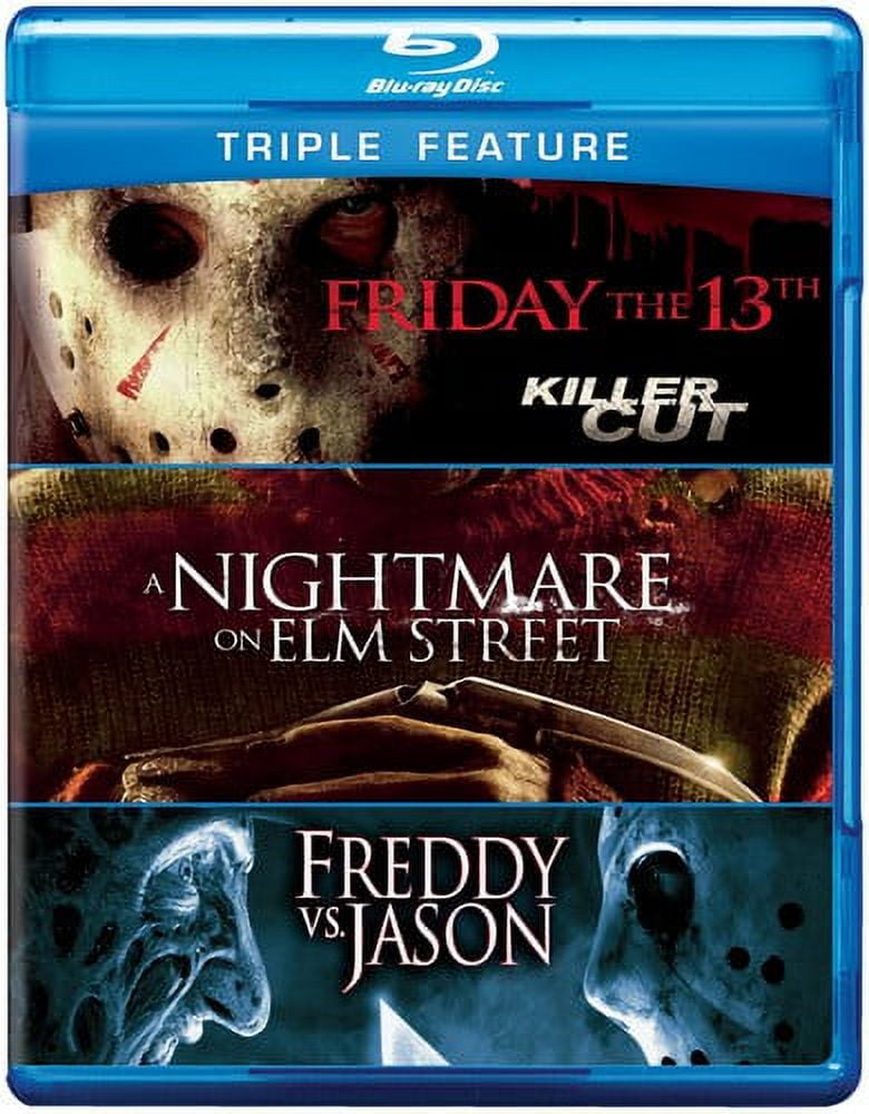 4-Movie BLU-RAY Bundle! Friday The 13th Part 1-3(3D) + Freddy VS