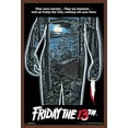 thumbnail image 1 of Friday the 13th - One Sheet Wall Poster, 22.375" x 34", Framed, 1 of 2