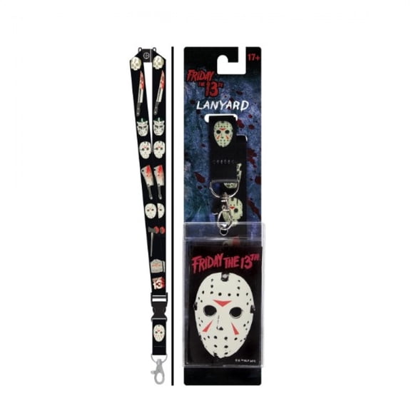 Friday the 13th Reversible Lanyard with Breakaway Clip and ID Holder