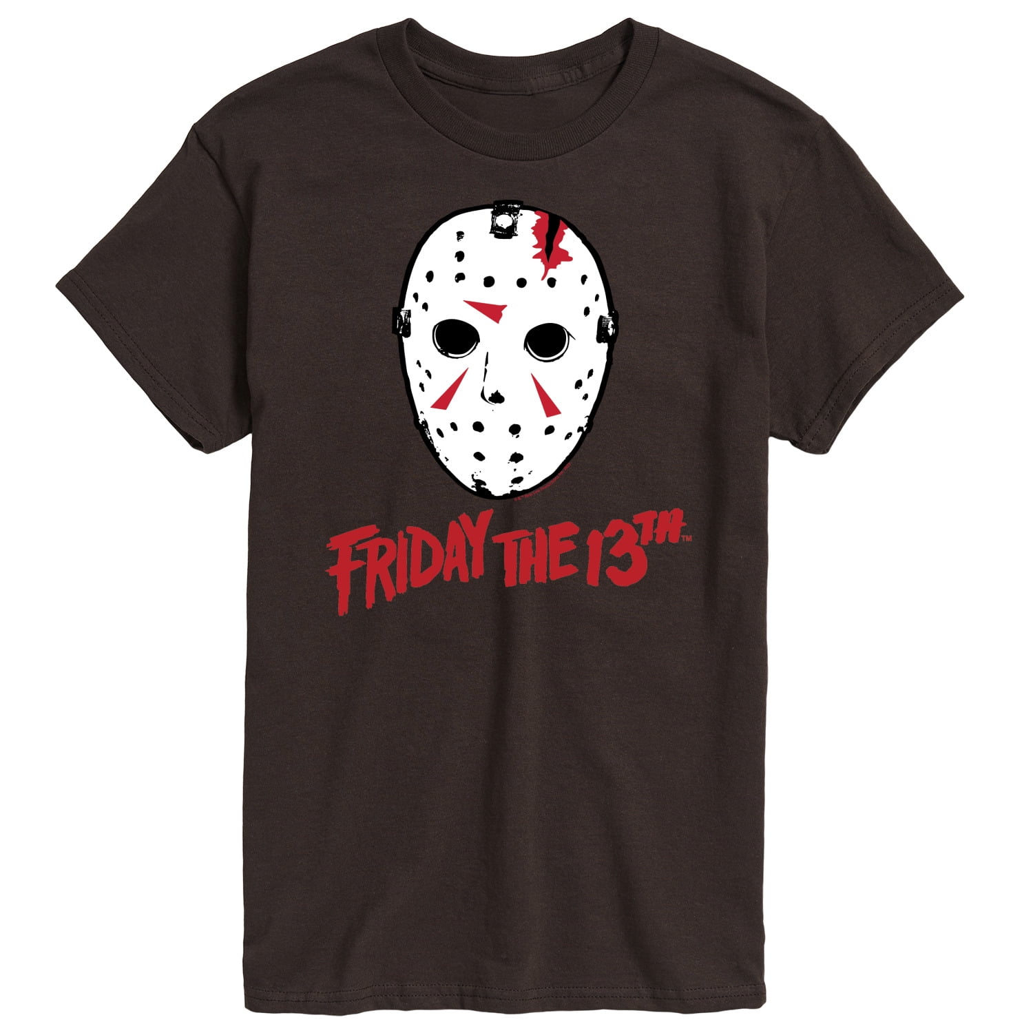 Friday the 13th - Ski Mask And Logo - Men's Short Sleeve Graphic T ...