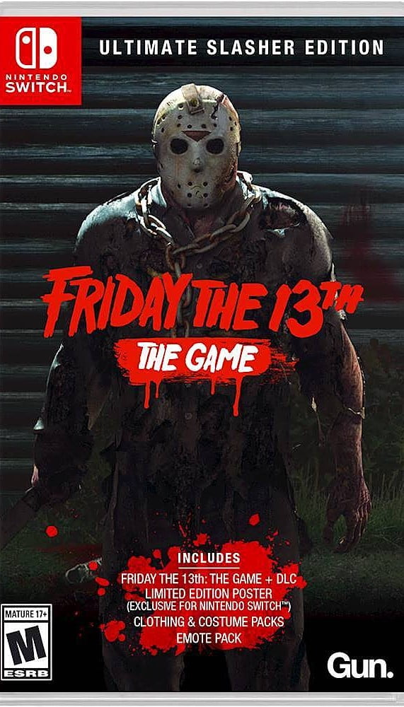 Friday the 13th The Game Ultimate Slasher Edition, Nintendo Switch, Nighthawk Interactive, 860000790703