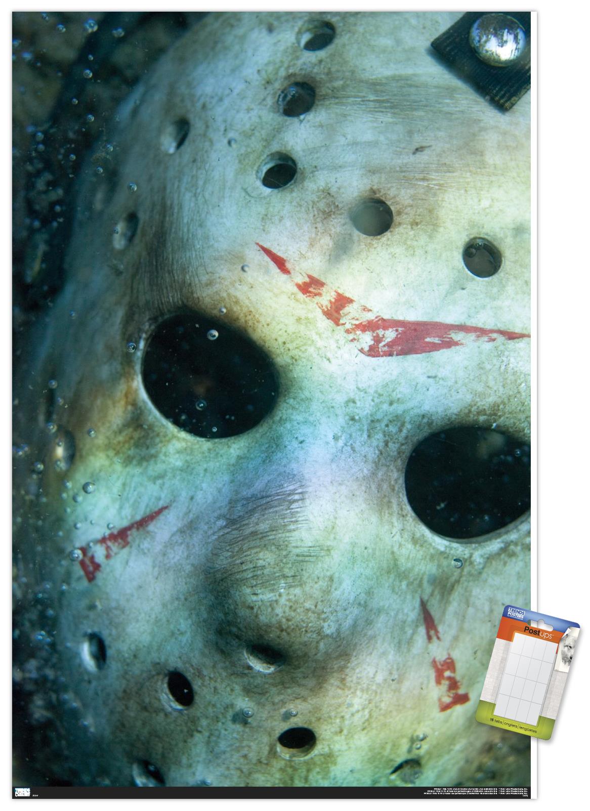 Friday the 13th - Underwater Wall Poster, 14.725" x 22.375"