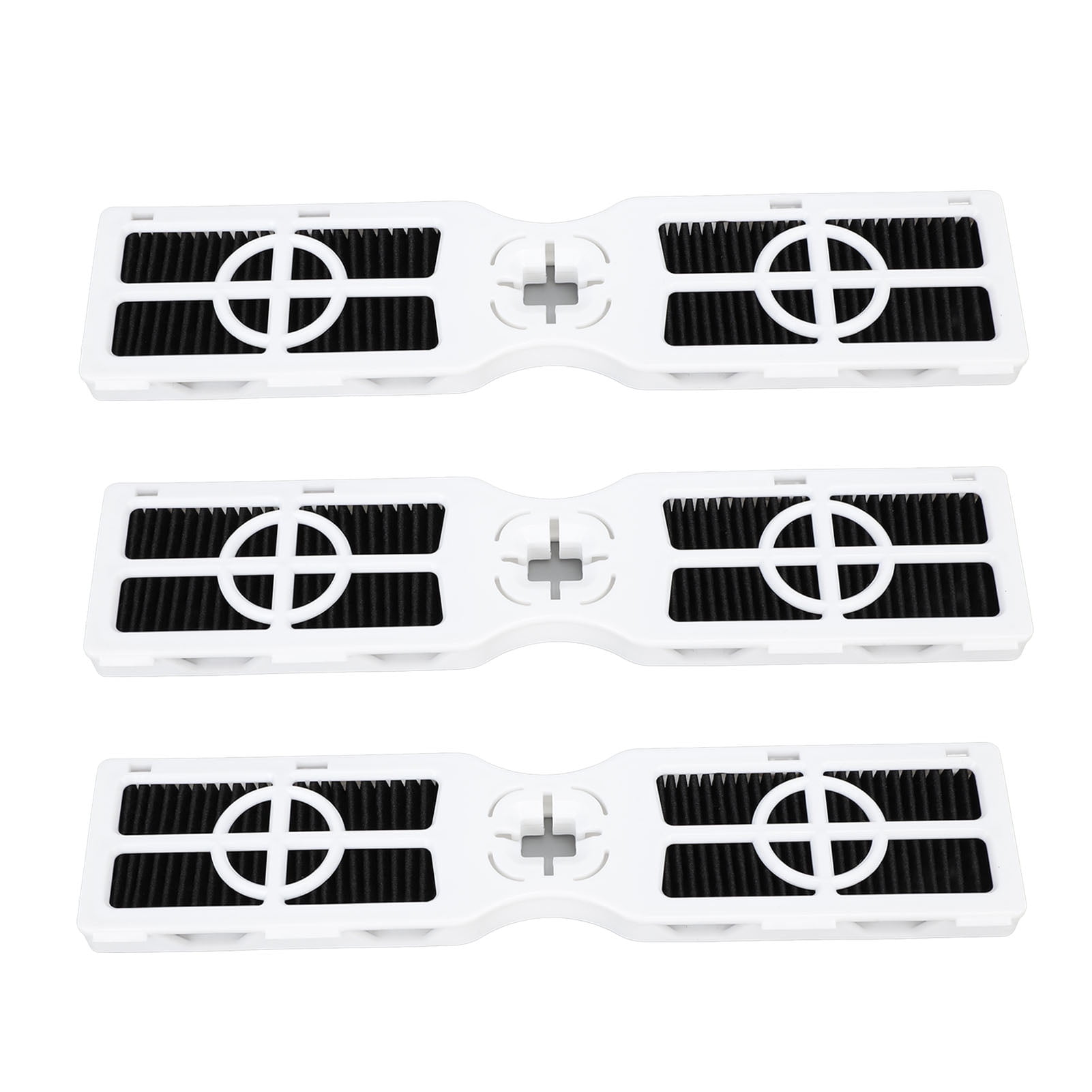 Fridge Air Filter, Safe And Hygienic Odor Removal 3PCS Carbon Fiber Perfect Fit Refrigerator Air Filter  For Replacement