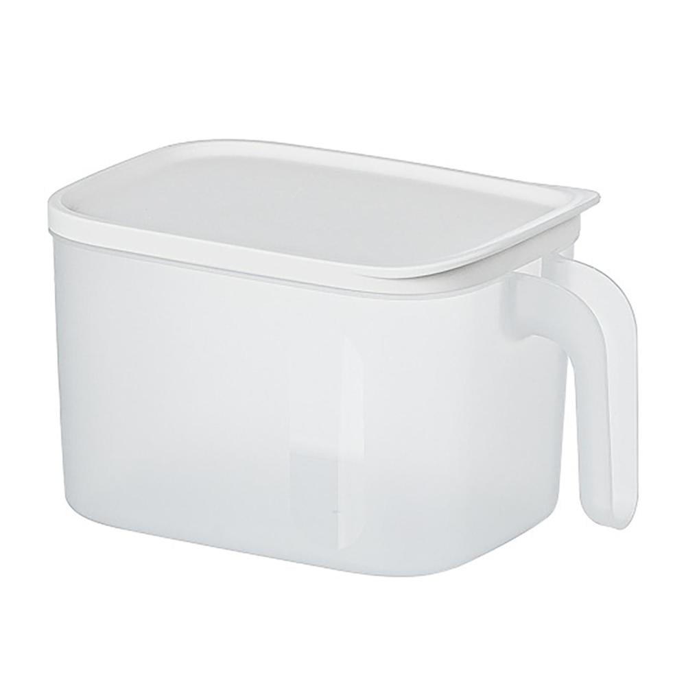 Fridge Box With Handle Ice Bin For Freezer With Lid And Handle