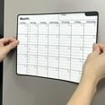 thumbnail image 1 of Fridge Calendar Sheet Magnetic Sticker Message Board Menu Dry Erase Monthly Planner For Refrigerator Whiteboard 2024 New, 1 of 8