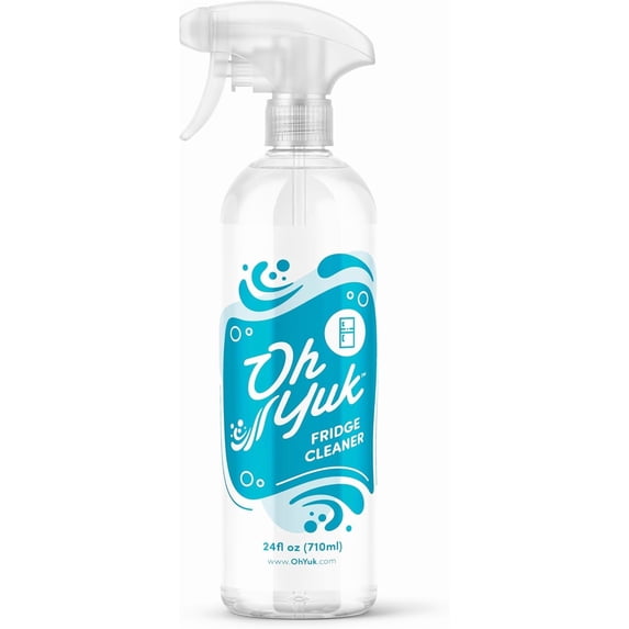 Fridge Cleaner – Cleans Inside Refrigerator for Spotless, Food-Contact Safe Surfaces | Biodegradable, Vegan, Cruelty-Free Effortlessly Lifts Sticky Messes & Dried-On Food Spray Bottle