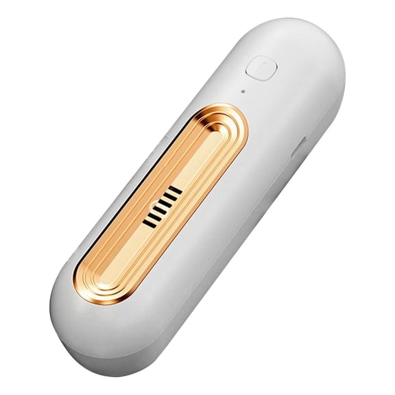 Fridge Deodorizer Odor Eliminator, Rechargeable Odor Eliminator For Fridge, Compact Cordless, No Filter Replacement, Odor Control For Kitchen, Freezer & Food Storage, Make Food Even Fresher, Gold