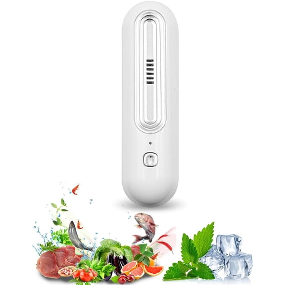 Fridge Deodorizer Odor Eliminator, Rechargeable Odor Eliminator For Fridge, Compact Cordless, No Filter Replacement, Odor Control For Kitchen, Freezer & Food Storage, Make Food Even Fresher (1)