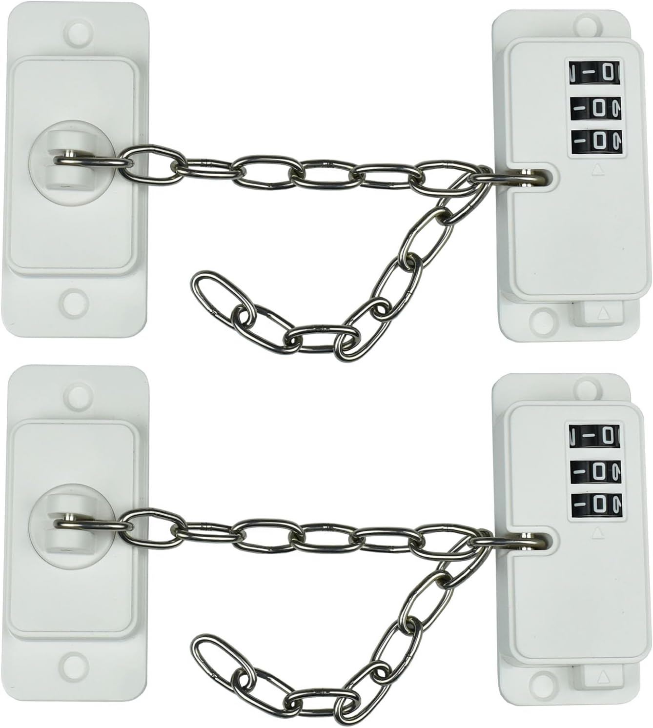 Fridge Door Lock Child Safety, Heavy Duty Kidsproof Coded Locker Combination Without Keys, Baby